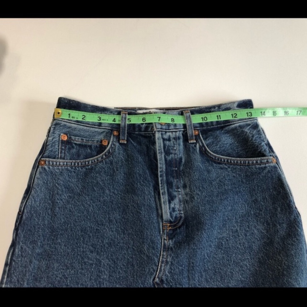 Agolde | Quinn High Rise Mini Skirt - RIDE - Picture 9 of 11